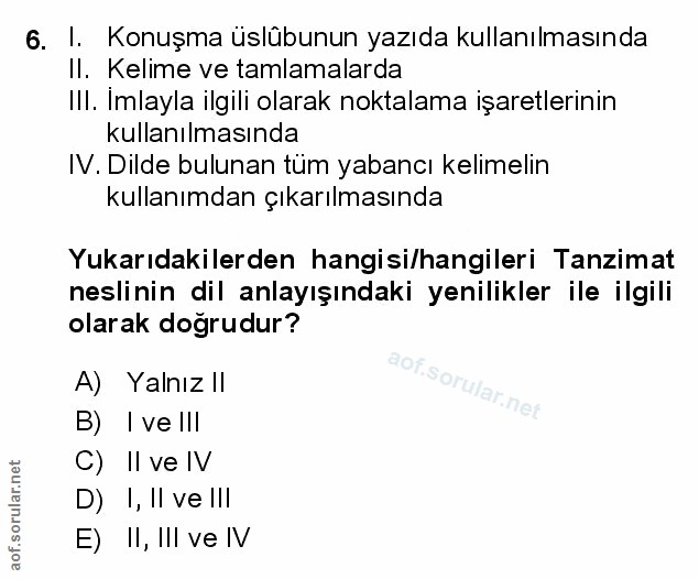Soru 6