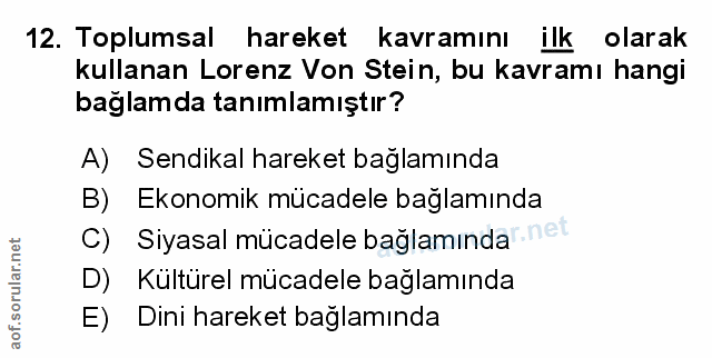 Soru 12