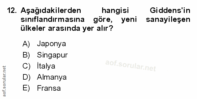 Soru 12