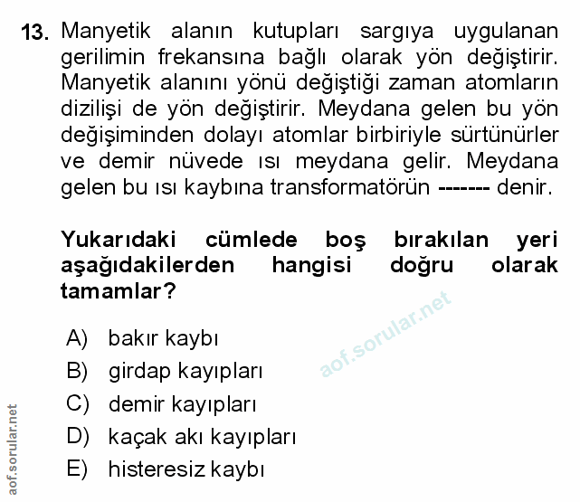 Soru 13