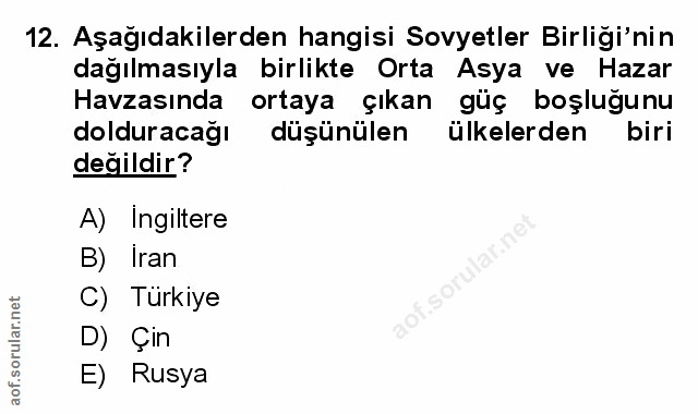 Soru 12