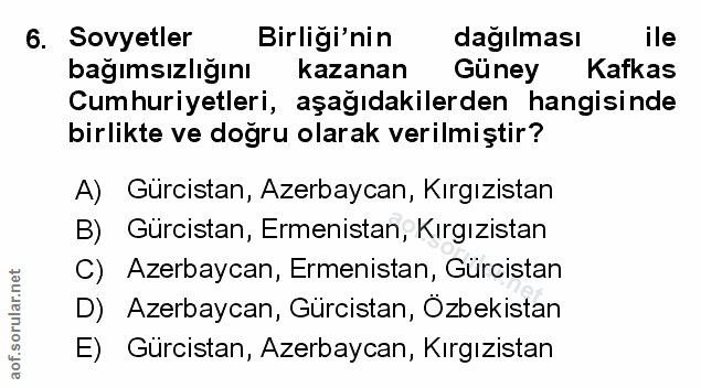 Soru 6