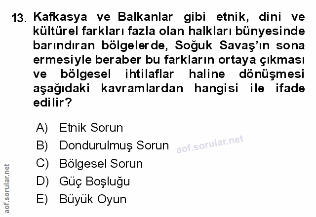 Soru 13