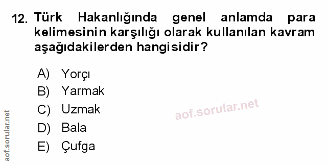 Soru 12