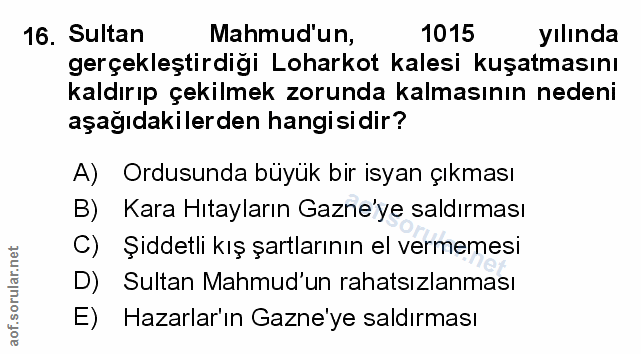 Soru 16