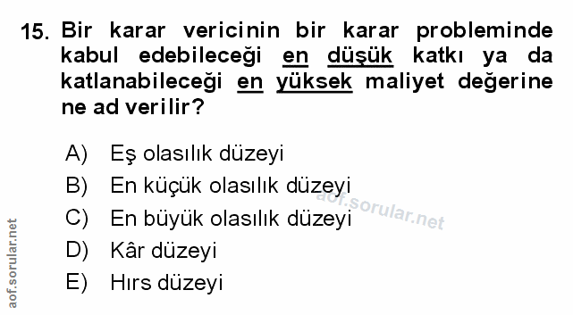 Soru 15