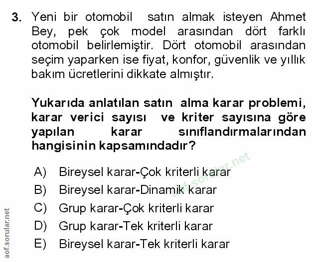 Soru 3