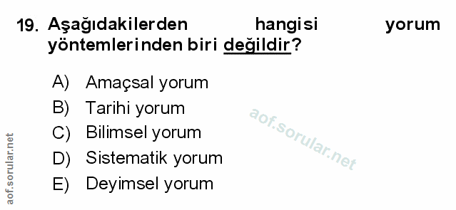 Soru 19