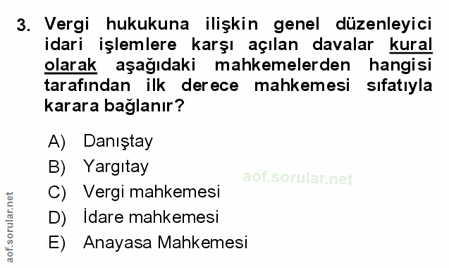Soru 3