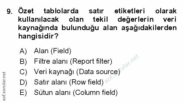 Soru 9