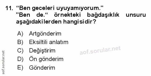 Soru 11
