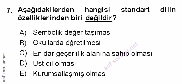 Soru 7