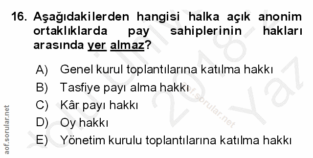 Soru 16