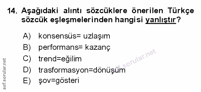 Soru 14