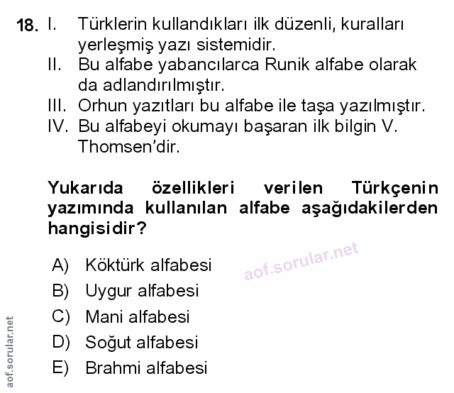 Soru 18