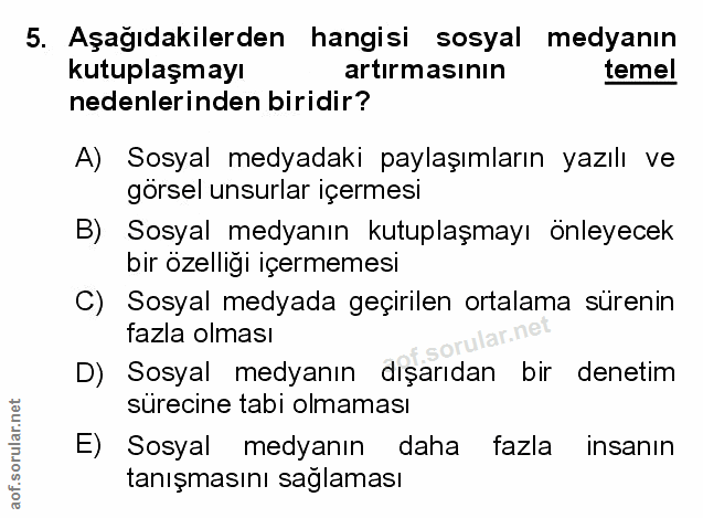 Soru 5