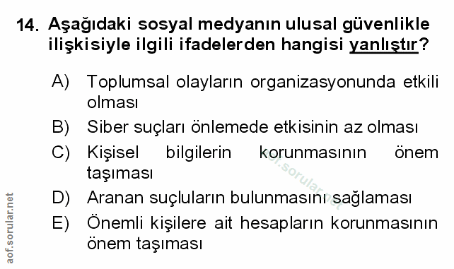 Soru 14