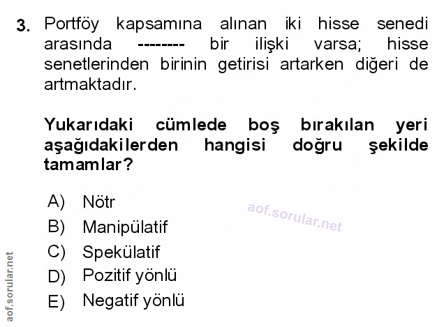 Soru 3