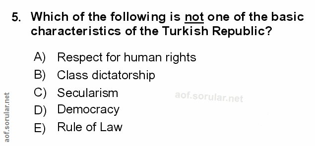 Soru 5