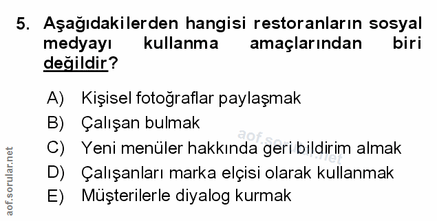 Soru 5