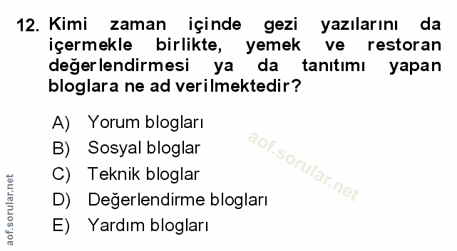 Soru 12