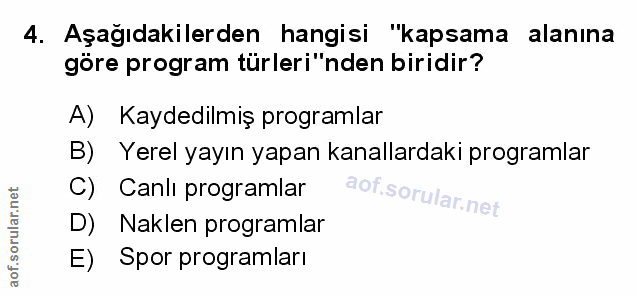 Soru 4