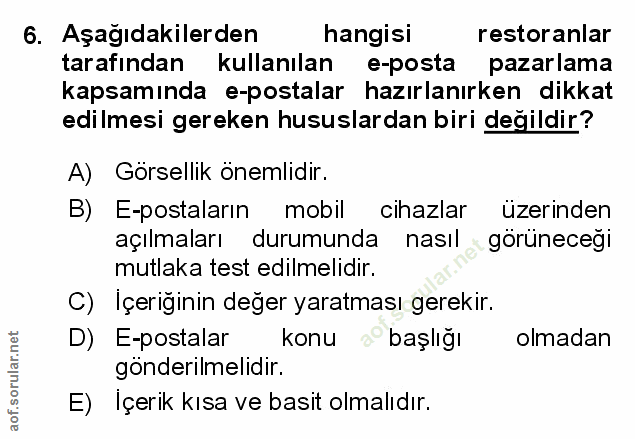 Soru 6