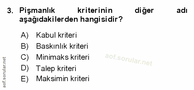 Soru 3
