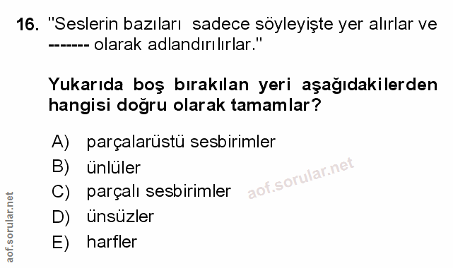 Soru 16
