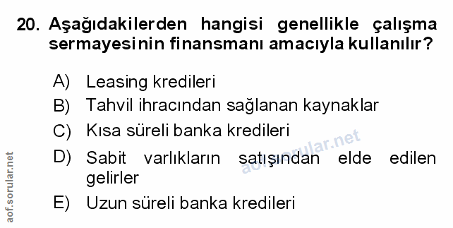 Soru 20