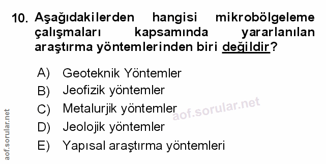 Soru 10