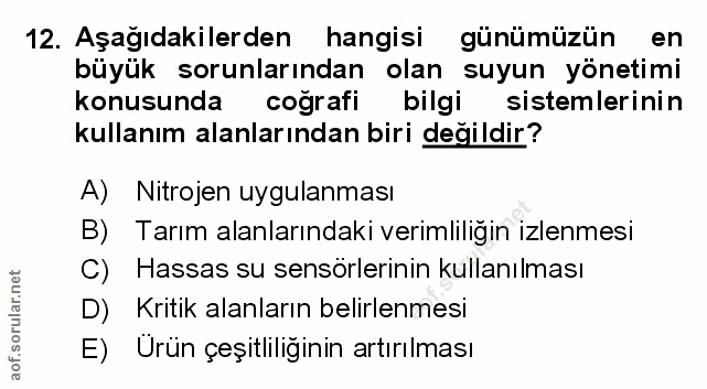 Soru 12