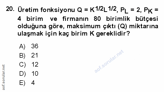 Soru 20