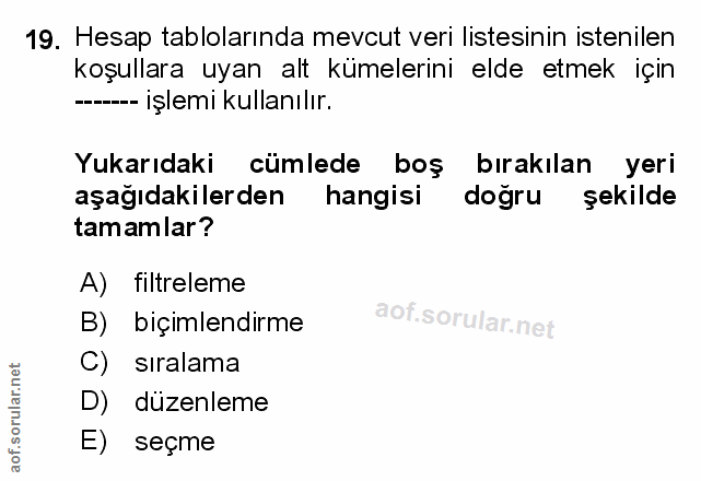 Soru 19