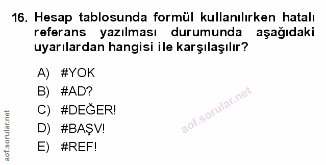 Soru 16