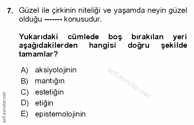 Soru 7