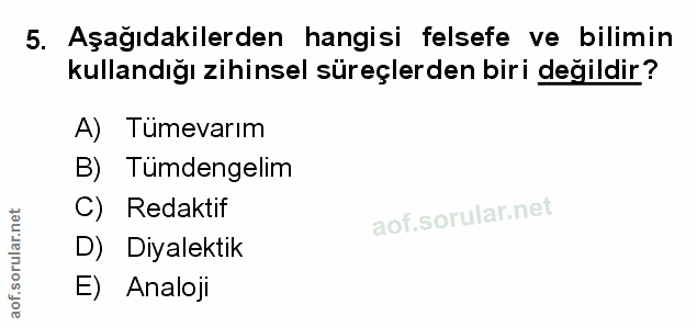 Soru 5
