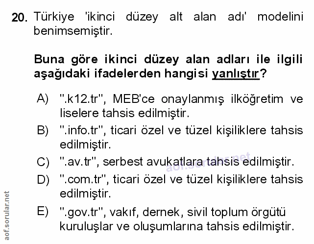 Soru 20