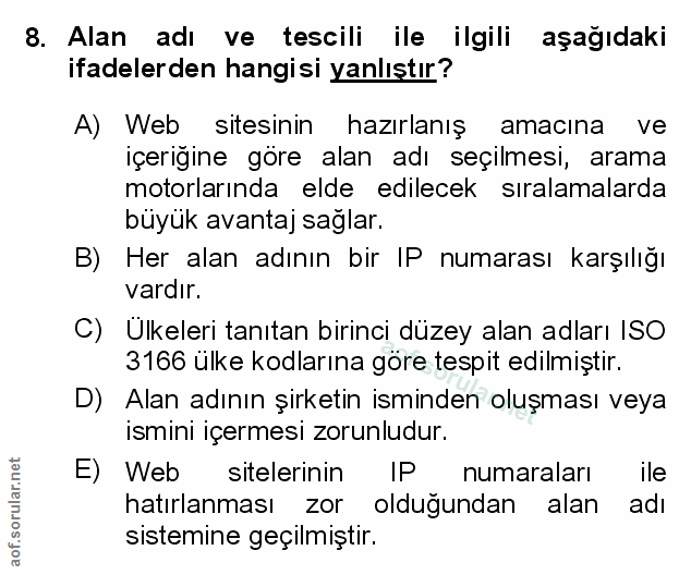 Soru 8