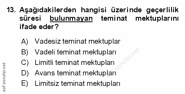 Soru 13