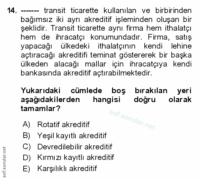 Soru 14