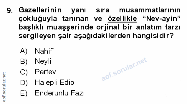 Soru 9