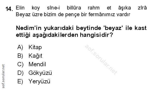 Soru 14