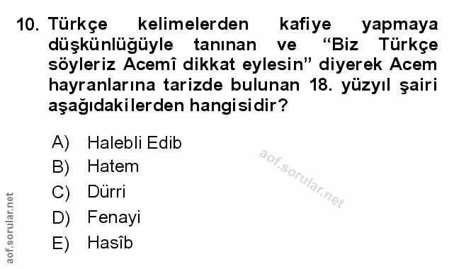 Soru 10