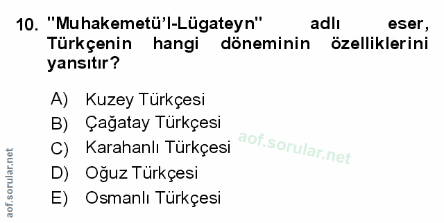Soru 10