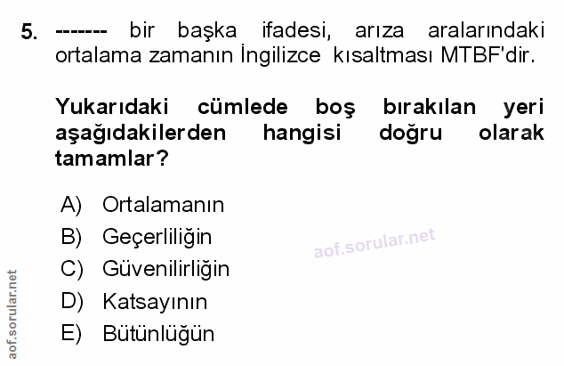 Soru 5