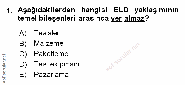 Soru 1