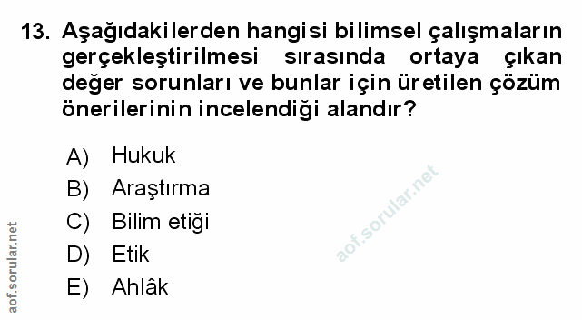 Soru 13