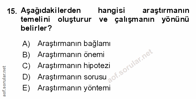 Soru 15