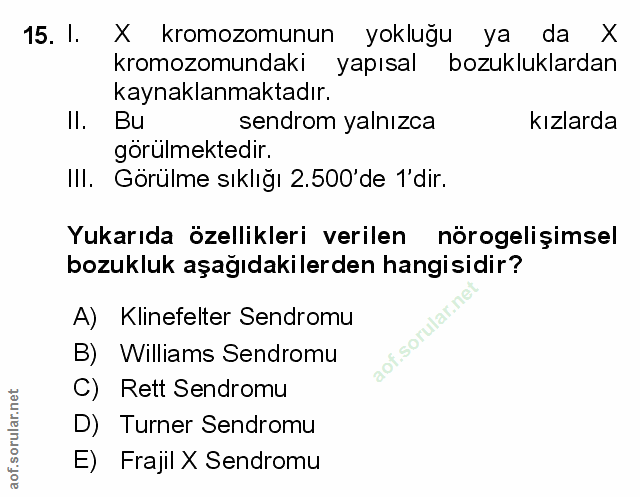 Soru 15